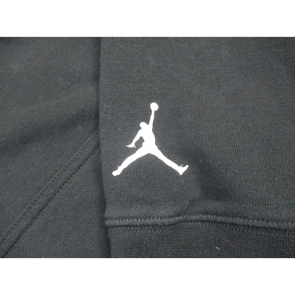 Jordan Hoodie Mens Large Black Jumpman Pullover Basketball Graphic DJ0634-010